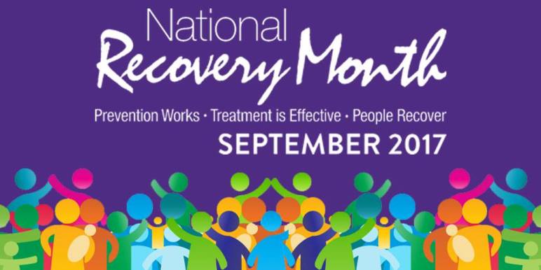 Image result for national recovery month september 2017